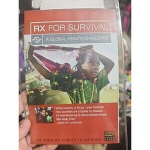 RX FOR SURVIVAL - A Global Health Challenge DVD Narrated By Brad Pitt